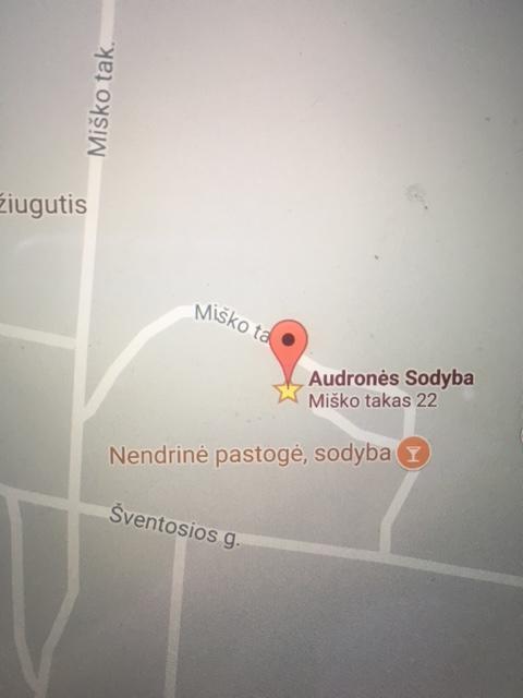 Audrones Sodyba Šventoji Esterno foto